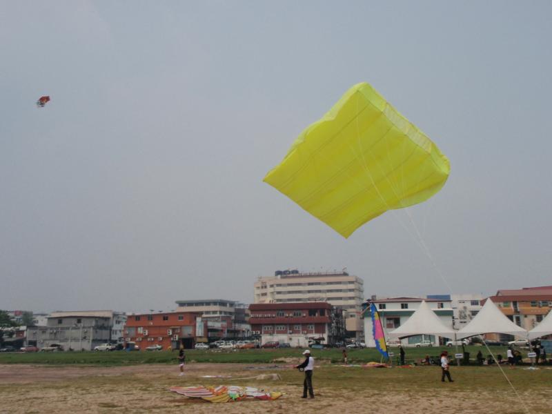Pilot showing lateral area disribution caused edging, Bintulu 2009