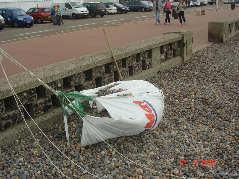 Bag dragging at Dieppe- Ray bear and Trlilobite
