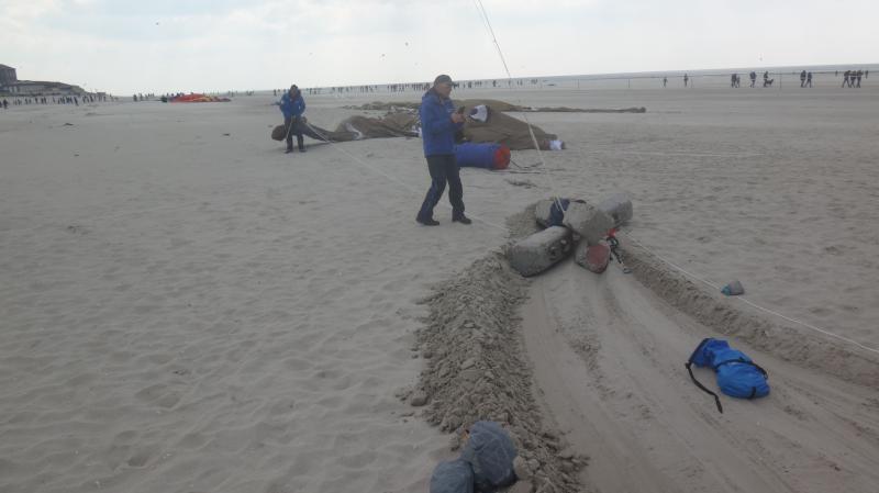 58.4 60m Serpent anchor dragging, Berck '19