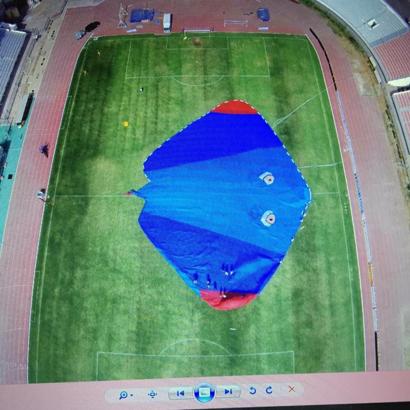Pearl laid out for measuring, Kuwait, Nov '14