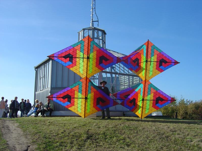 PLT Box kite, Peter Lynn, at Lindenburg Winch House '05