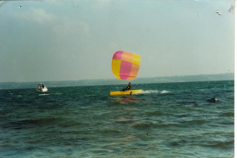Bruno on Hydrofoil
