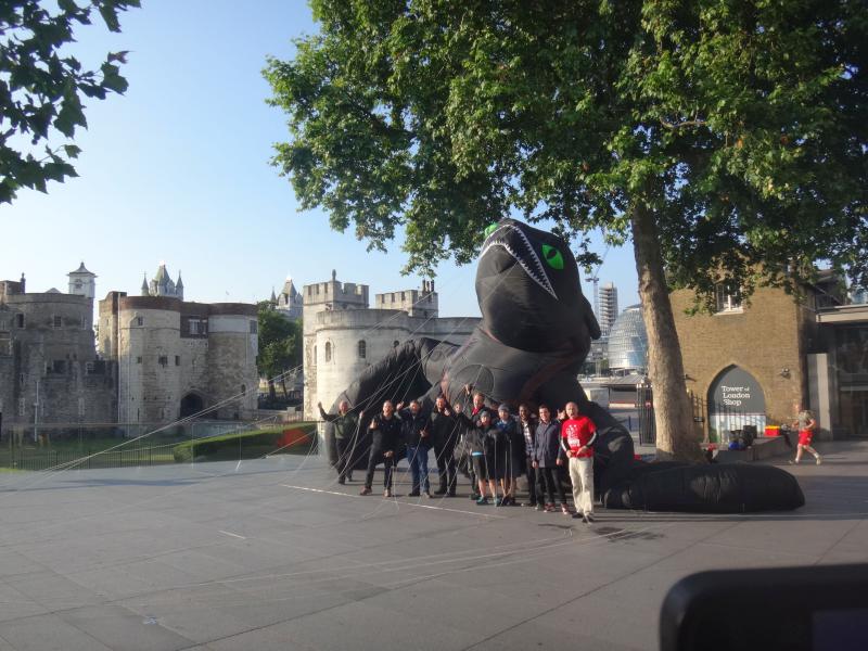 56.3 Toothless at the Tower of London