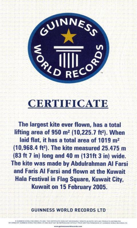 49.1 Al farsi's Guinness Certificate