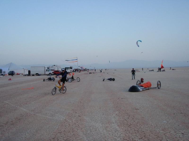 37.6 peed buggy and others at Ivanpah dry lake, Nevada  2009
