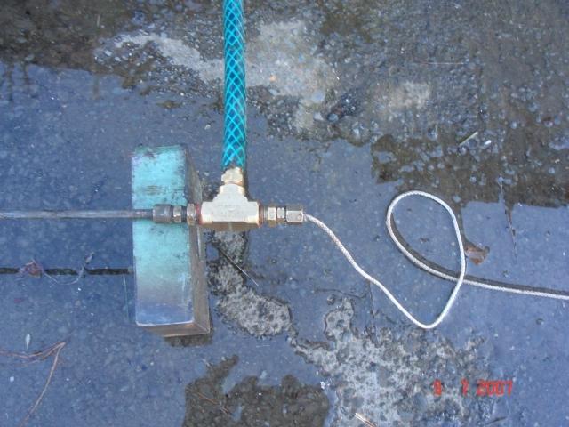 Line pushing seal system