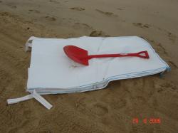 <p>Anchor bag and shovel, Portugal.</p>