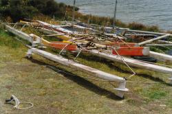 <p>27.0 Kite boats at Lake Cw, c1995</p><p> </p>