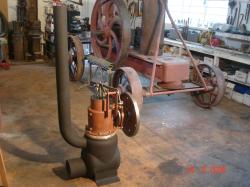 <p>LSM 11.1 with small flywheel, short firebox, first straight line linkage 2008</p>