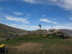 <p>40.1 Perrin Melchior flying at Mt Sunday '13</p>