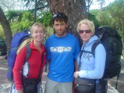 <p>Nicky, Etheridge,Gianluca Caimi, Sarah Lynn, Cervia '04</p>