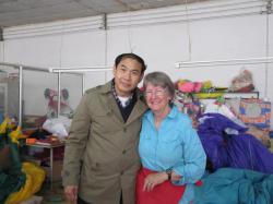 <p>Elwyn & Mr Wang 2013</p>
