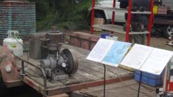<p>Phillips cryocooler converted to engine at McLeans Island 2019</p>