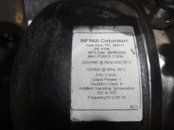 <p>Infinia Y176 name plate</p>