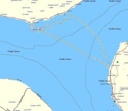 <p>34.8 Molokai crossing aug 13 2005</p>