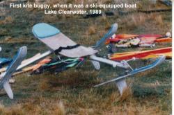 <p>First buggy,  as a boat, 1989.jpg</p>