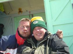 <p>Olly Stelling and Andy, Berck '04</p>