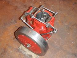 <p>LSM 11.1 early version of straight line linkage for diplacer control, 2009</p>