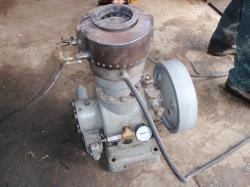 <p>Phillips cryocooler converted to engine at Cloaks, 2010 </p>