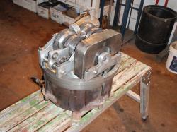 <p>LSM 13.1 2.5 litre Beta Stirling engine, fan side view</p>