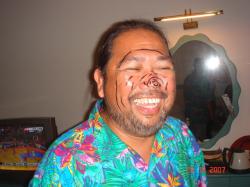 <p>James Kekanusa, funny face</p>
