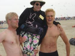 <p>Volker Hoberg, Jackie Penney, Sven Weidhase 2004</p>