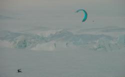 <p>33.8 Antartcic snow buggying with Arc</p>