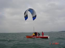 <p>42.1 Sodebo team Arc launch as rescue kite</p>