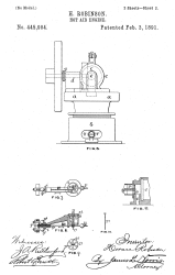 <p>Robinson Hot Air Engine Cross Section Diagram</p>