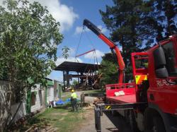 <p>Loading the Mill for Oamaru</p>