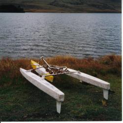 <p>Buggy Boat prototype, c1992</p>