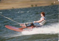 <p>Cat., Bruce Smith, Lake Cw, action, c1988</p>